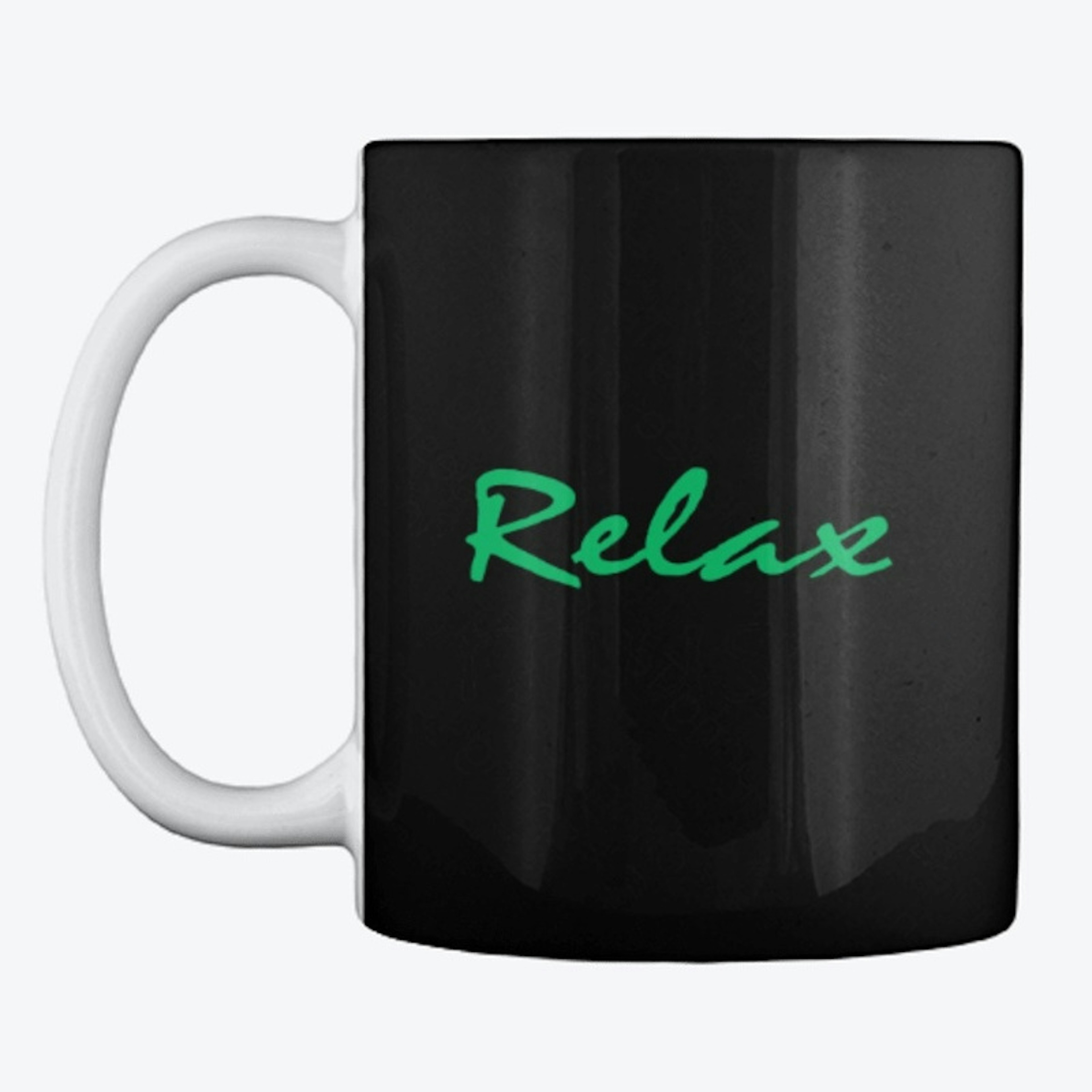 Relax Coffee Mug (Black Edition)
